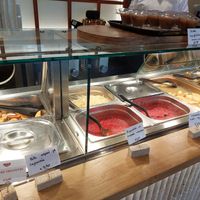 The buffet at Tsoukka in Rhodes