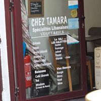 Celebrates vegetarians at Chez Tamara in Lyon