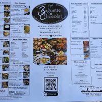 Menu at Baguette et Chocolat in Bee Cave