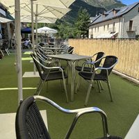 Terrace  at Bocateria Marbore in Torla-ordesa