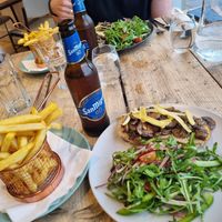 Mcleod's harvest and chips at Talla na Mara in Isle Of Harris