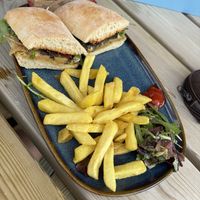 Tastes better than it looks  at Talla na Mara in Isle Of Harris