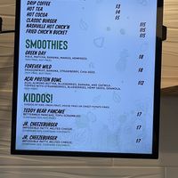 Kids menu  at Plantology  in San Antonio