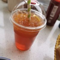 Lemon iced tea at Banh Mi & Tea in Glasgow