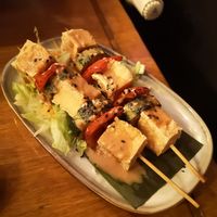 2. Tofu Skews at Bay Vegan in Halle