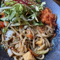Udon, leicht scharf   at Bay Vegan in Halle