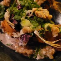 Süßkartiffel mit Glühweinrahm at Metropol am Dom in Frankfurt