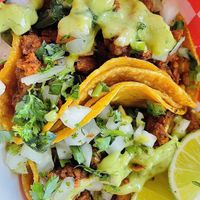 Super sabor, tacos al pastor✨  at Viva Vegan in Colton