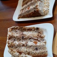 dessert at Simfonija Okusov in Maribor