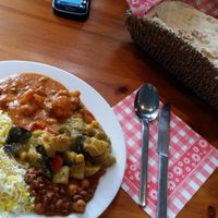 lunch + naan at Simfonija Okusov in Maribor