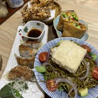 Vegan set menu - course 2 - chefs choice of entree   at Yuki in the Hills in Aldgate