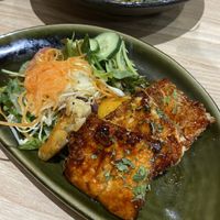 Vegan set menu - course 4 - main - tofu lovers   at Yuki in the Hills in Aldgate