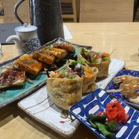 Tofu Lover. Lots of tofu and other goodies    at Yuki in the Hills in Aldgate