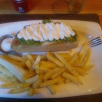 Combo champipleto at A Fuego in Copiapo