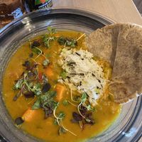 Sweet potato curry  at Macgochans in Isle Of Mull