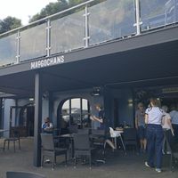 Outside at Macgochans in Isle Of Mull