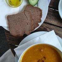 Lentil soup at Menagerie in Hannover
