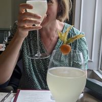 Lychee Bellini at Kutir in South West London