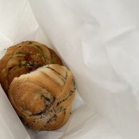 Kardamom bun & Pistacchio bun  at Gateau - Södra Förstadsgatan in Malmo