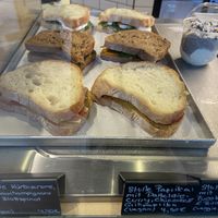 2 vegan sandwiches and 1 vegetarian sandwich   at Bohnenkartell - Rüttenscheider Straße in Essen