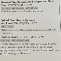 Mains menu  at The Lakeside Inn in Penrith