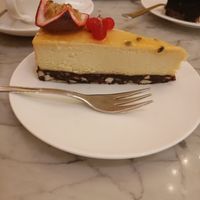 Passion fruit cake at Hollandia in Malmo