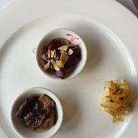 Pistachio butter for the mushrooms were the most intense flavor   at Alma in Minneapolis