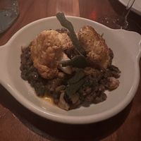 Lentils and smoked cauliflower  #Veganuary at Alma in Minneapolis