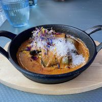 Ravioli from courgette   at Casablanca  in Guardamar Del Segura