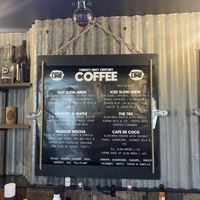 Coffee menu  at Muddled Lime in Long Buckby
