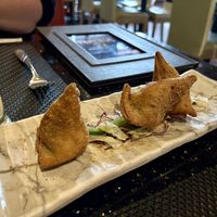 Vegetables samosas  at Flavors of India in Cocoa Beach