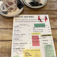 Menu   at Maldita Gloria! in Alicante