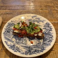 Vegan avocado toast with tofu  at Maldita Gloria! in Alicante