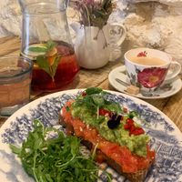 Vegan toast - La de sobrasada at Maldita Gloria! in Alicante