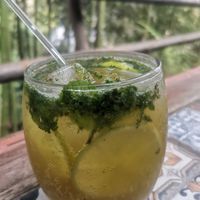 Cannabic mojito at Quelite in Coatepec