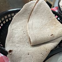 Injera  at Dukem in Burien