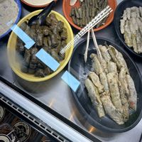 Two in front are vegan options   at New Yasmeen Bakery in Dearborn