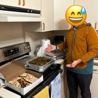 Units matter.  We didn't notice the grape leaves were sold by the pound when ordering online. at New Yasmeen Bakery in Dearborn