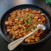 Mapo Tofu (with rice - not on the picture) at Le Voyage in Munich