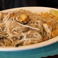 Pad Thai with tofu and no egg  at Simply Thai in Vernon Rockville