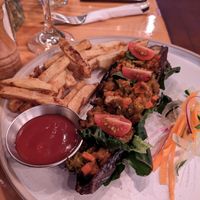 Roasted eggplant at El Jardin De Frida - Maybe closed in La Fortuna