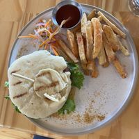 Vegan Falafel Burger   at El Jardin De Frida - Maybe closed in La Fortuna
