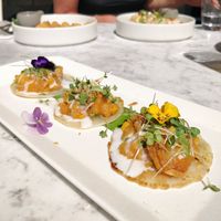 Taco Pak (vegetable Thai tacos) at Chaophraya in Newcastle Upon Tyne