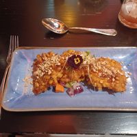 Sweetcorn Cakes at Chaophraya in Newcastle Upon Tyne
