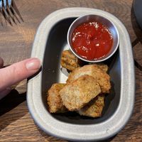 Vegan Chyk’n Bites  at Stew & Oyster in Leeds