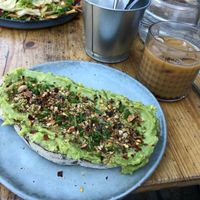 Avocado toast at Birdie in Geneva