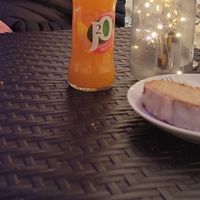 Choc cake & lemon drizzle cake at World Peace Cafe in Northampton