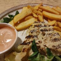 Half of the Cauliflower steak at Pod Królem Polskim in Cieszyn