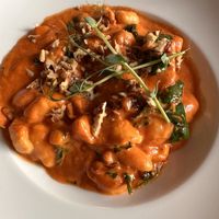 Gnocchi with tomato sauce   at Pod Królem Polskim in Cieszyn