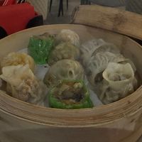 Veg Dim Sum Platter (all vegan)  at The Kylin Experience in New Delhi